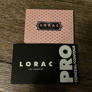 LORAC conceal/contour palette and eyeshadow palette